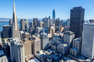 505 Montgomery St, San Francisco, CA - AÉRIEN Vue de la carte