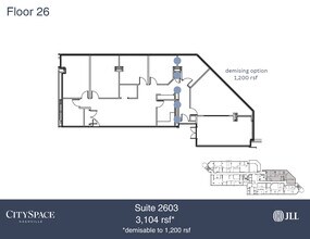 611 Commerce St, Nashville, TN for lease Floor Plan- Image 1 of 1