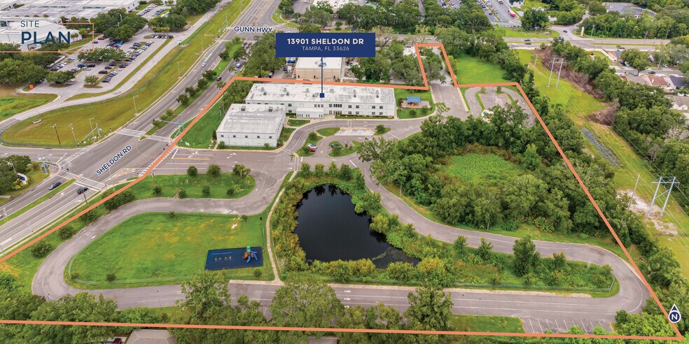 13901 Sheldon Rd, Tampa, FL à vendre - Photo du bâtiment - Image 1 de 10
