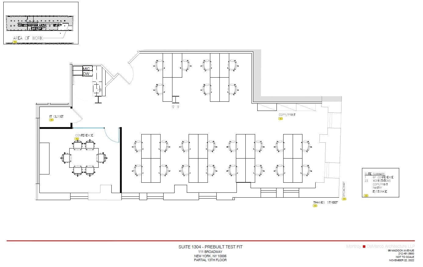 111 Broadway, New York, NY for lease Floor Plan- Image 1 of 11
