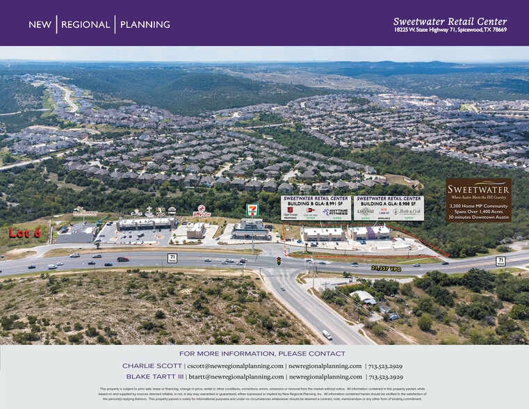 18217-18225 State Highway 71, Spicewood, TX for lease - Building Photo - Image 3 of 8