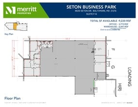 4820 Seton Dr, Baltimore, MD à louer Plan d’étage- Image 1 de 1