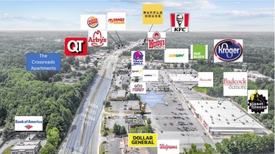 7977 Tara Blvd, Jonesboro, GA - AERIAL  map view