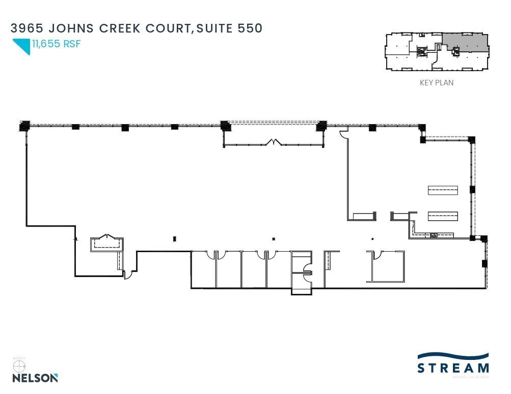 3965 Johns Creek Ct, Suwanee, GA à louer Plan d’étage- Image 1 de 1