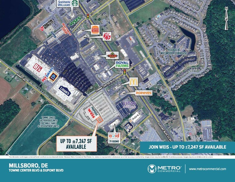 26676 Centerview Dr, Millsboro, DE à louer - Aérien - Image 2 de 4