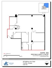 40 Eglinton Ave E, Toronto, ON for lease Floor Plan- Image 1 of 1