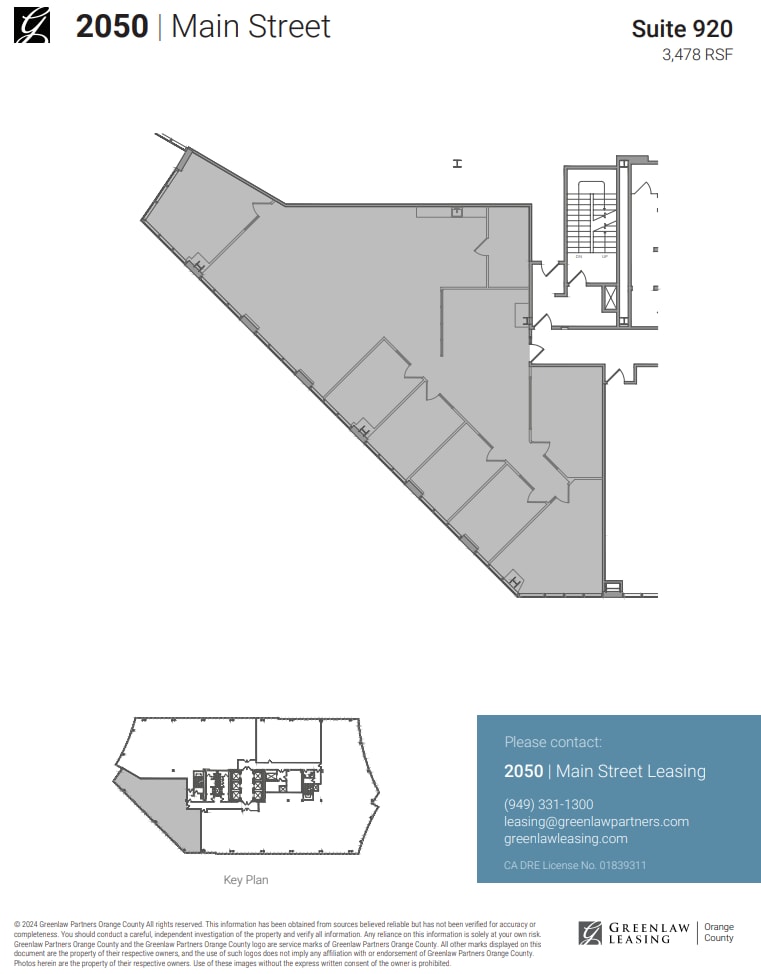 2040 Main St, Irvine, CA for lease Floor Plan- Image 1 of 1