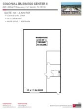 8851 West Fwy, Fort Worth, TX for lease Floor Plan- Image 1 of 1