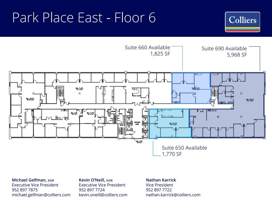 5775 Wayzata Blvd, Saint Louis Park, MN for lease Floor Plan- Image 1 of 1