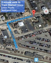 111 North Ave, Barrington, IL - Aerial  map view