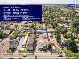 Plus de détails pour 329 N Glenn Ave, Fresno, CA - Multi-résidentiel à vendre