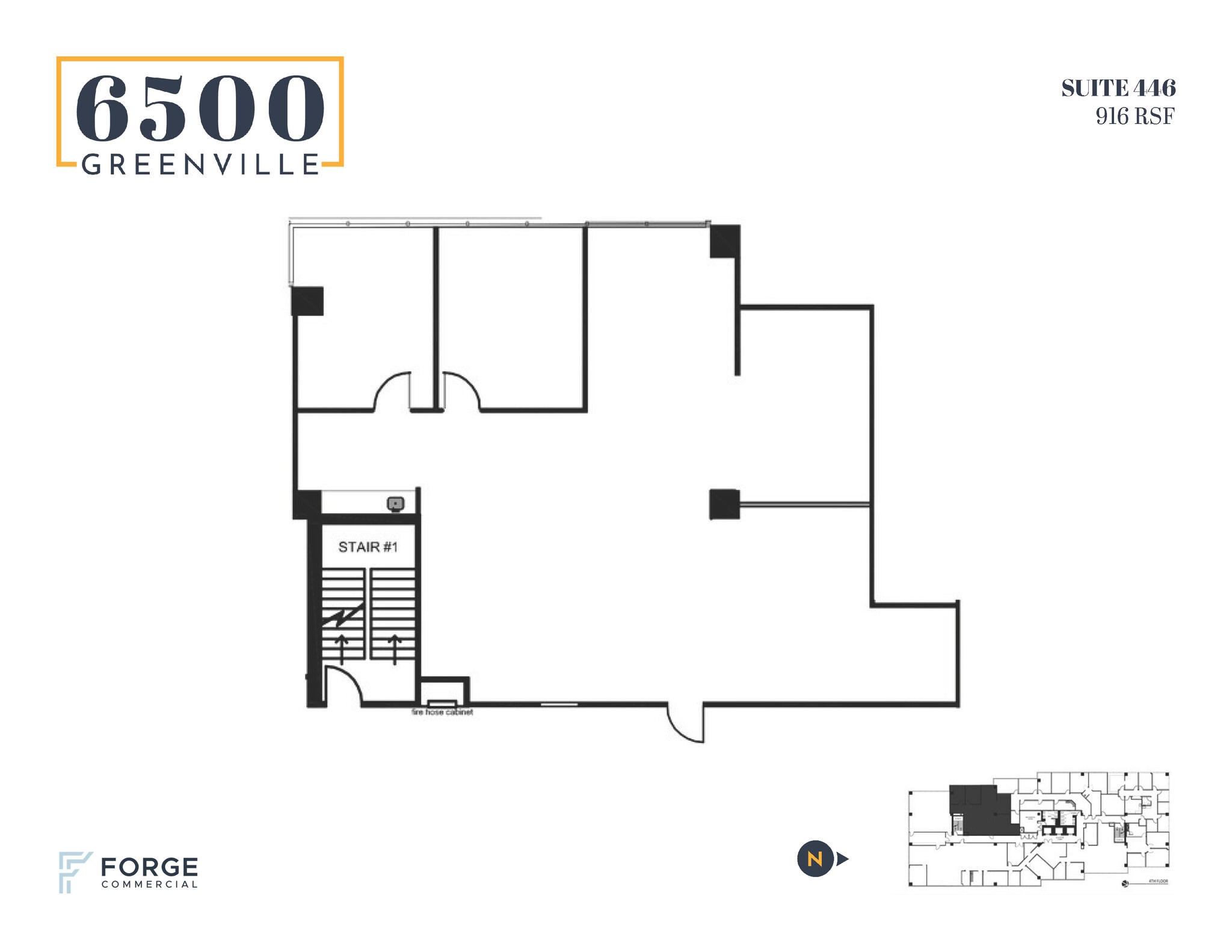 6500 Greenville Ave, Dallas, TX à louer Plan d’étage- Image 1 de 1