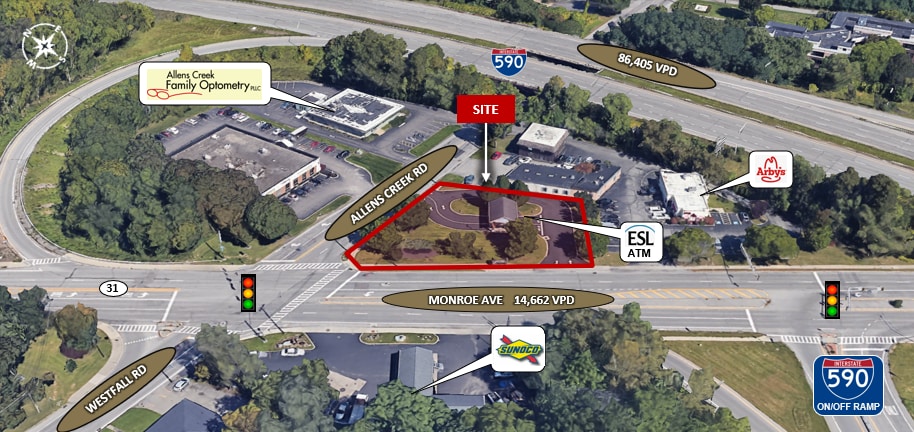 2560 Monroe ave, Rochester, NY for sale - Building Photo - Image 3 of 4