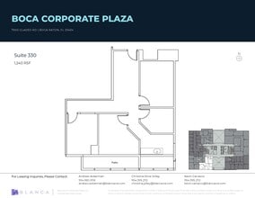 7900 Glades Rd, Boca Raton, FL for lease Floor Plan- Image 1 of 1