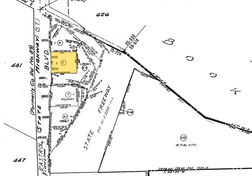 28722-28728 Mission Blvd, Hayward, CA à louer - Plan cadastral - Image 3 de 9
