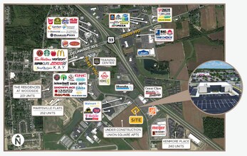 775 Colemans Crossing Blvd, Marysville, OH - Aérien  Vue de la carte