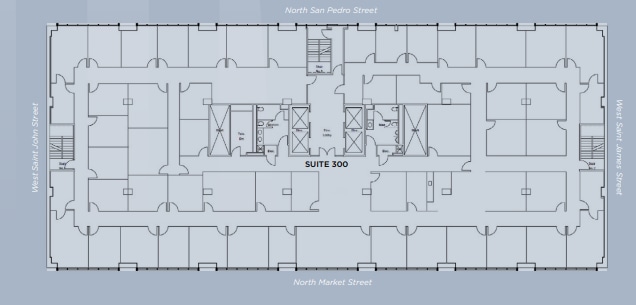 111 W Saint John St, San Jose, CA for lease Floor Plan- Image 1 of 1