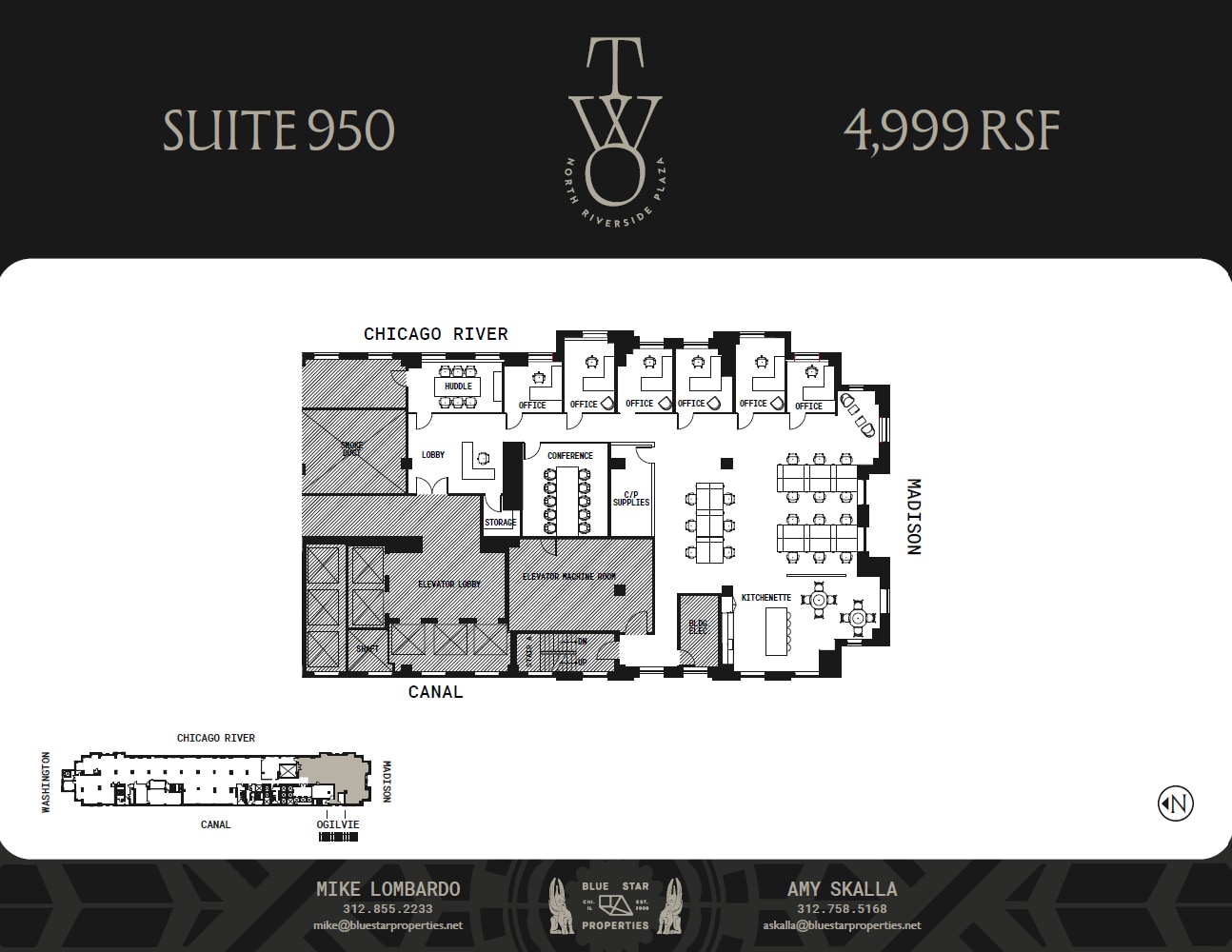 2 N Riverside Plz, Chicago, IL for lease Floor Plan- Image 1 of 1