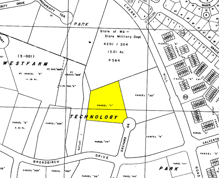 12210 Plum Orchard Dr, Silver Spring, MD à louer - Plan cadastral - Image 2 de 6