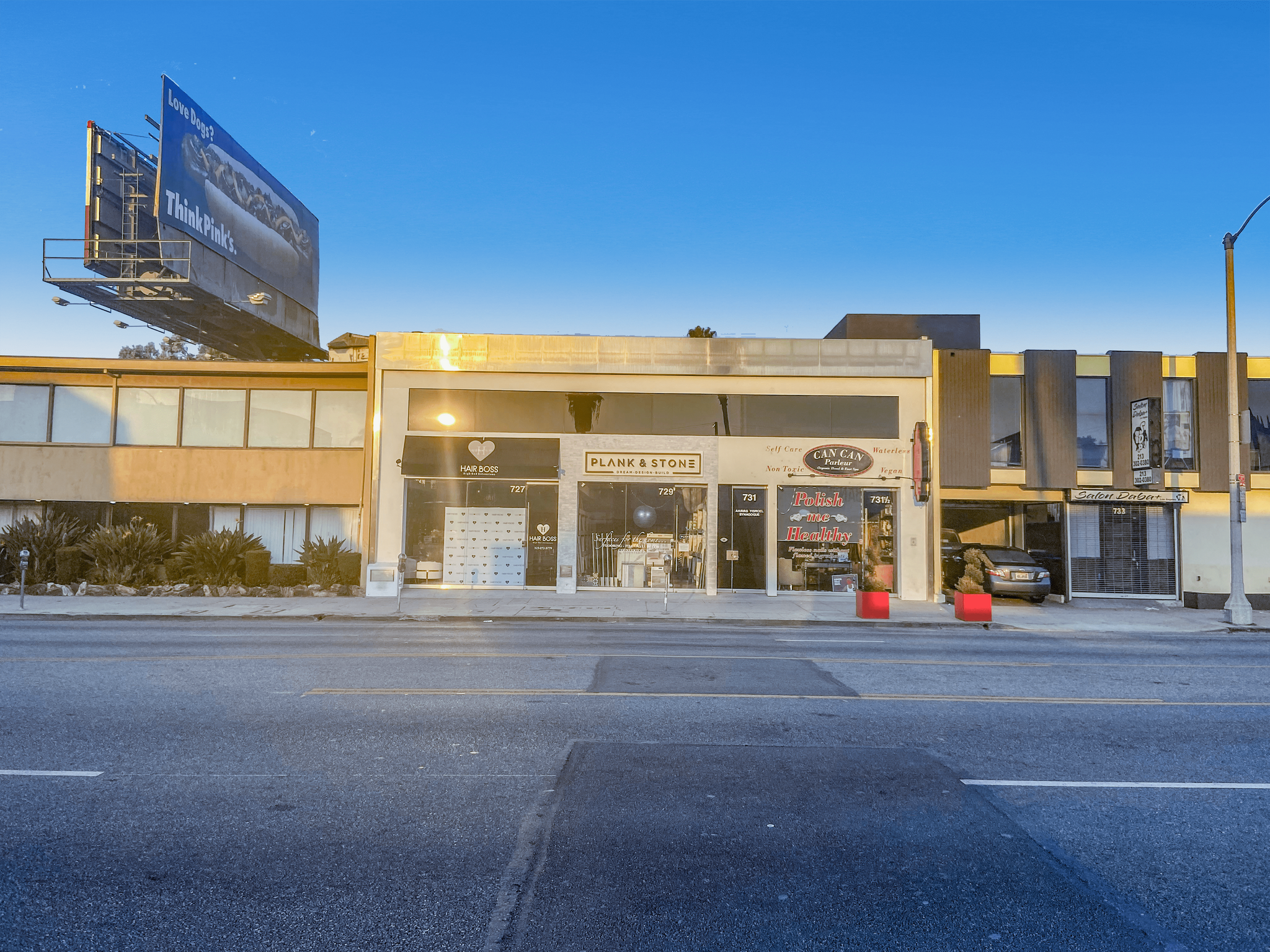 727-731 N La Brea Ave, Los Angeles, CA for lease Primary Photo- Image 1 of 2