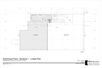 5035 Eisenhauer Rd, San Antonio, TX for lease Floor Plan- Image 2 of 4