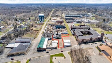 2419 E Michigan Ave, Jackson, MI - AERIAL  map view