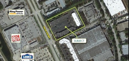 8011 Philips Hwy, Jacksonville, FL - AERIAL map view