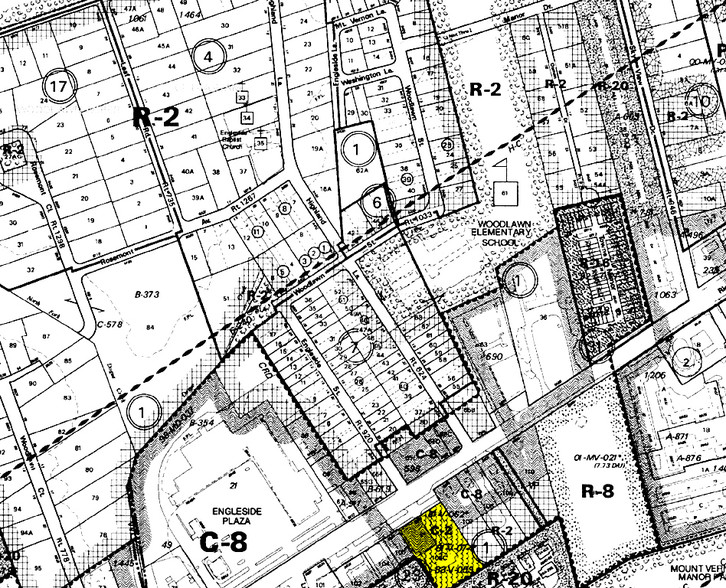 8627-8639 Engleside Office Park, Alexandria, VA à louer - Plan cadastral - Image 3 de 7