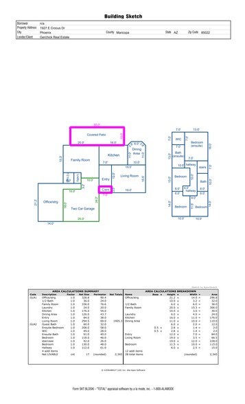 1927 E Crocus Dr, Phoenix, AZ à louer - Plan de site - Image 1 de 49