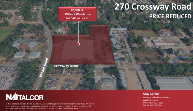 Plus de détails pour 270 Crossway Rd, Tallahassee, FL - Industriel à vendre