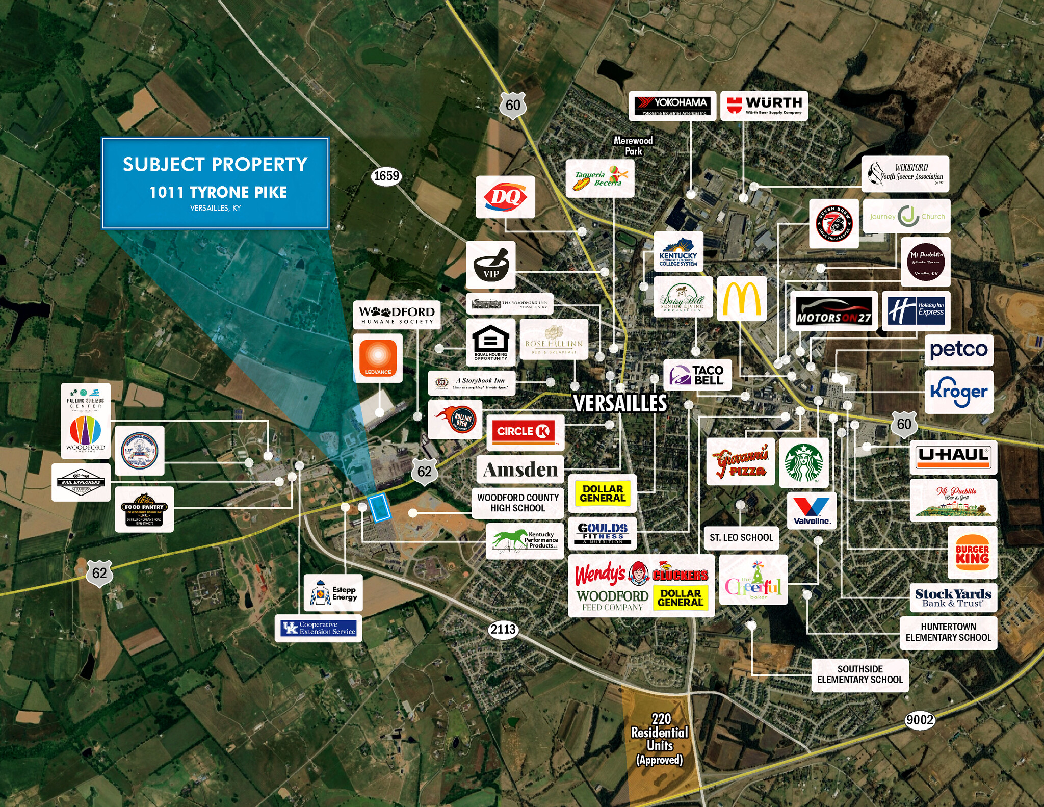 1285 Tyrone Pike pike, Versailles, KY for lease Primary Photo- Image 1 of 2