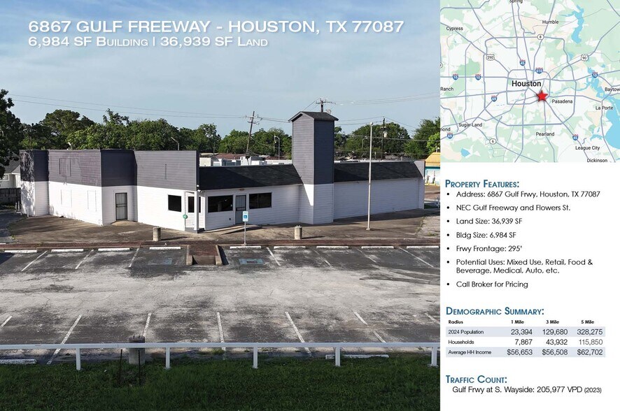 6867 Gulf Fwy, Houston, TX à vendre - Photo du bâtiment - Image 2 de 2