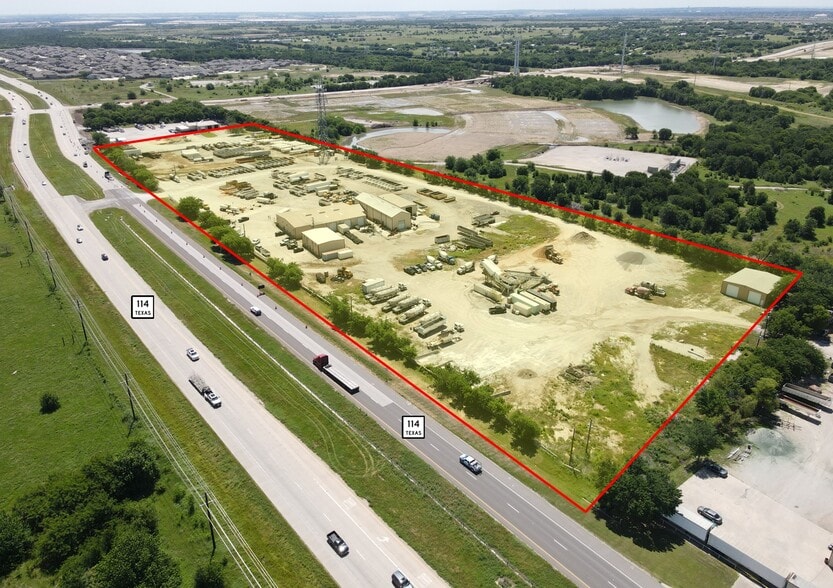 16121 Highway 114, Justin, TX for lease - Aerial - Image 3 of 9