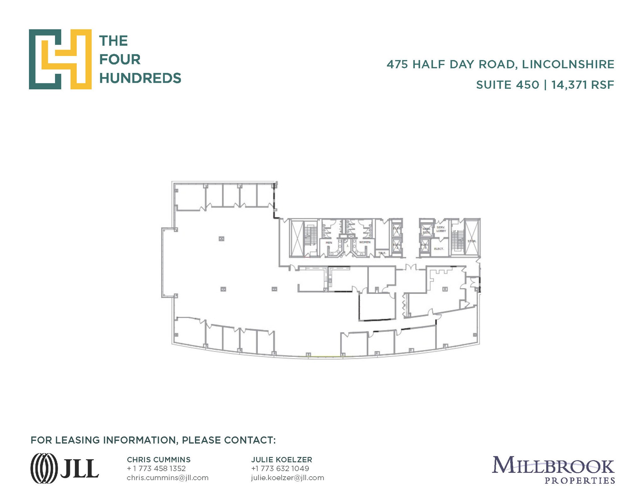 475-485 Half Day Rd, Lincolnshire, IL for lease Floor Plan- Image 1 of 1