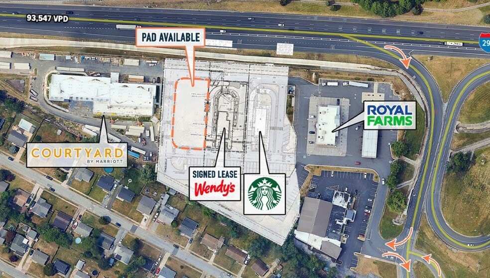 2160 New Castle Ave, Manor, DE for lease - Aerial - Image 1 of 3