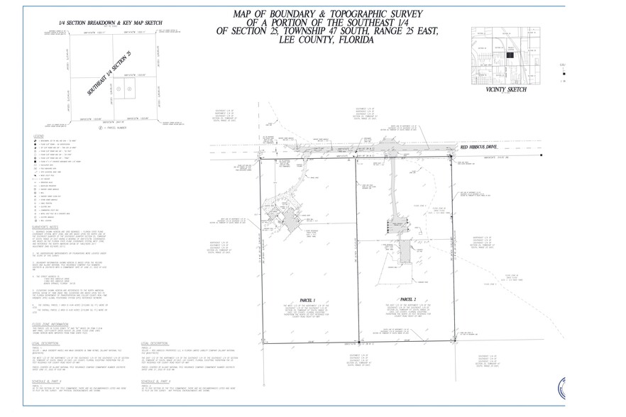 11820-11860 Red Hibiscus, Bonita Springs, FL à vendre - Plan de site - Image 2 de 2