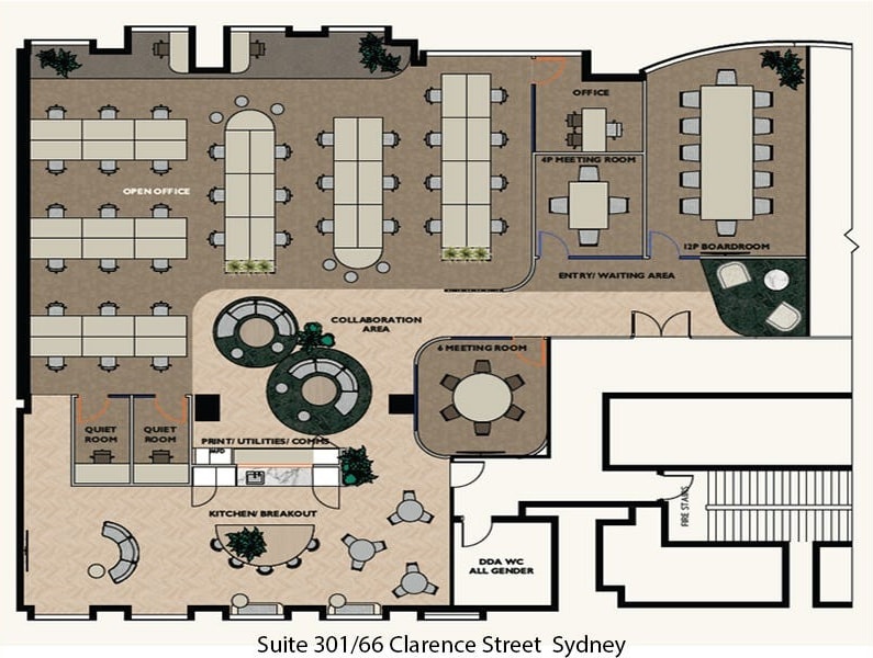 66-74 Clarence St, Sydney for lease Floor Plan- Image 1 of 7