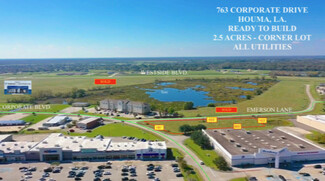 Plus de détails pour 763 Corporate Dr, Houma, LA - Terrain à vendre