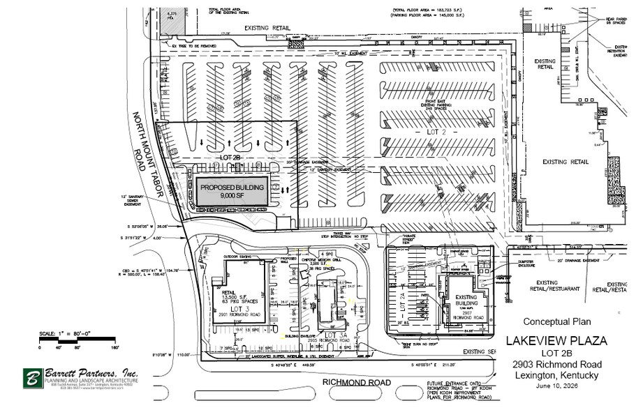 2907-2909 Richmond Rd, Lexington, KY à louer - Photo du bâtiment - Image 2 de 6