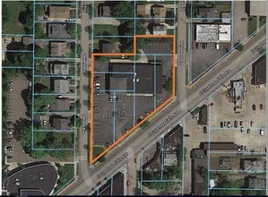 235 E Cuyahoga Falls Ave, Akron, OH - Aerial  map view