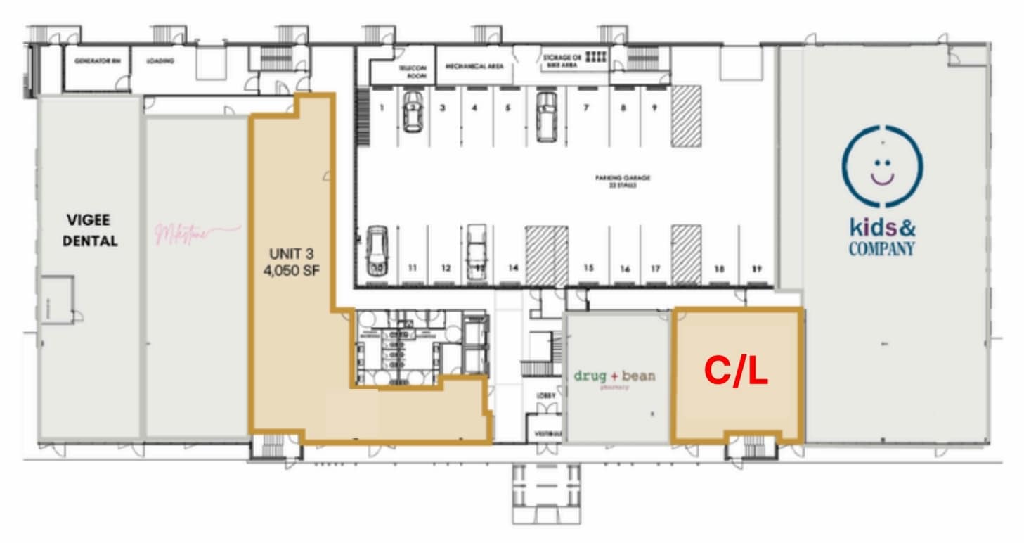 1035 64th Av SE, Calgary, AB for lease Floor Plan- Image 1 of 1