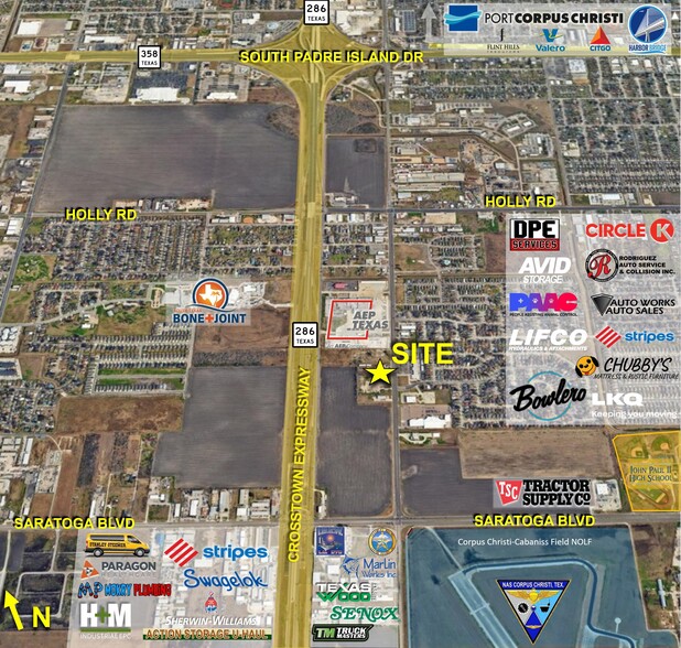 6161 Ayers St, Corpus Christi, TX à vendre - Photo du bâtiment - Image 3 de 3