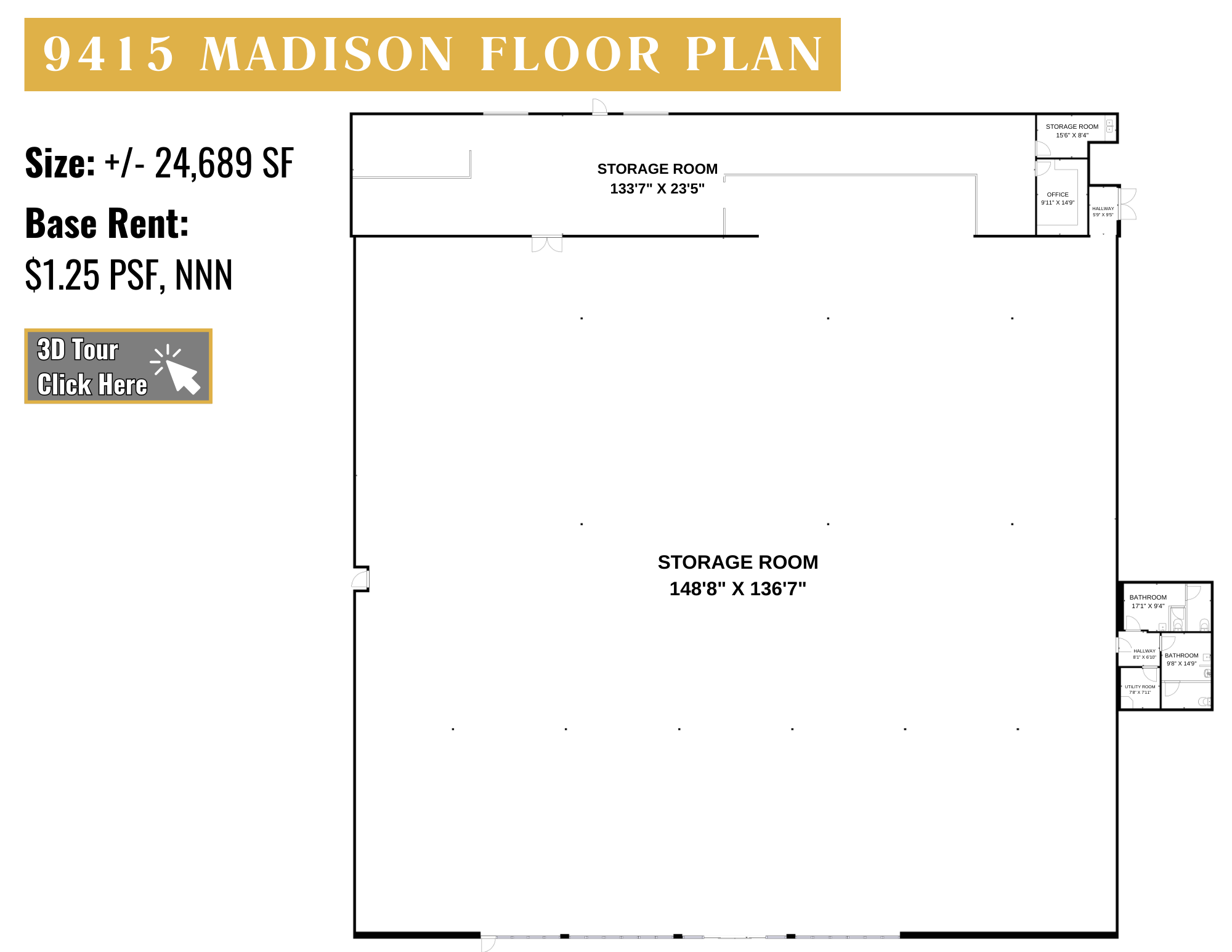 9407-9417 Madison Ave, Orangevale, CA for lease Interior Photo- Image 1 of 4