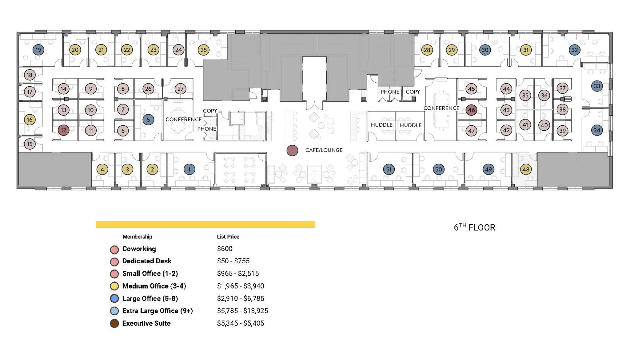 2033 6th Ave, Seattle, WA à louer Plan d’étage- Image 1 de 3