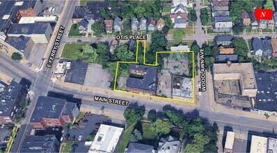 1499-1501 Main St, Buffalo, NY - Aérien Vue de la carte