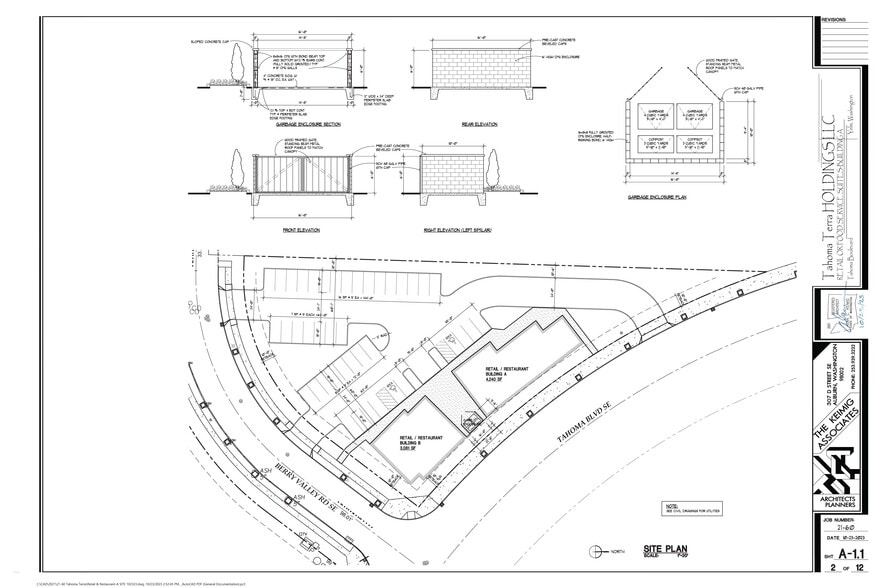 14788 Berry Valley Rd SE, Yelm, WA à vendre - Plan de site - Image 2 de 2