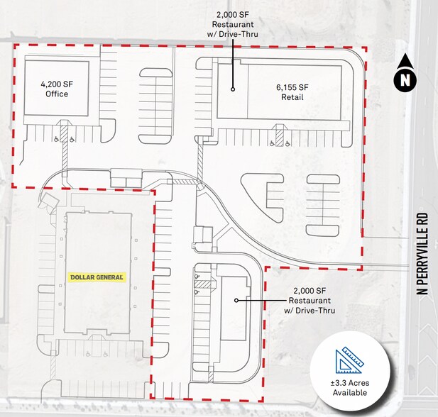 NWC Perryville Rd & Peoria Ave, Surprise, AZ à louer - Photo du bâtiment - Image 2 de 2