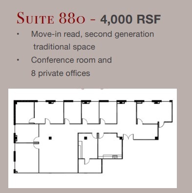 818 W 7th St, Los Angeles, CA à louer Plan d  tage- Image 1 de 1