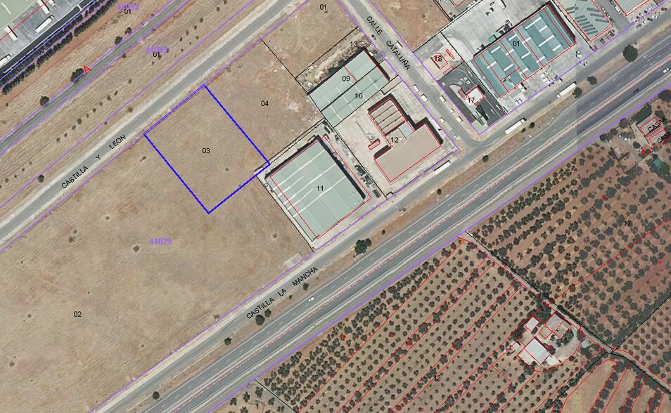 Calle Castilla y León, 2H, Antequera, Málaga à vendre - Plan cadastral - Image 2 de 2