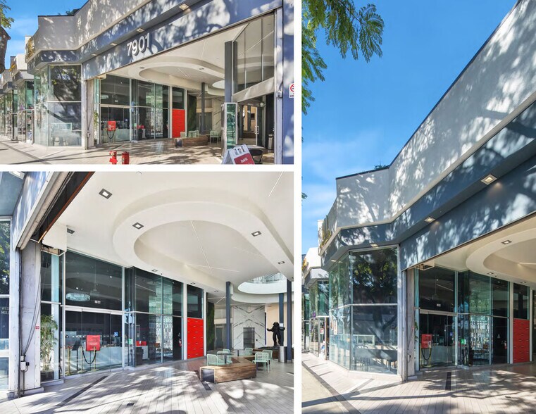 7901-7913 Santa Monica Blvd, West Hollywood, CA à louer - Photo du bâtiment - Image 2 de 21
